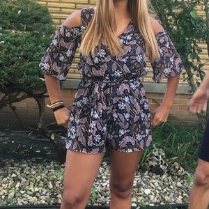 Cold Shoulder Romper